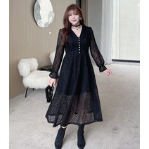 빅 사이즈 여성 레이스 원피스 김민경 쇼핑몰 통통녀 미시룩 하비 상체비만 99 가족사진의상 드레스 봄 88 뚱뚱한 결혼식
