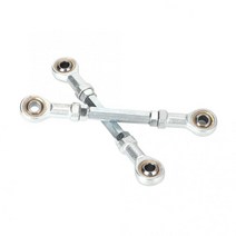 150mm -170mm 8mm 스티어링 타이로드 키트 볼 조인트 49cc 전기 미니 ATV 고카트 타이로드 신상품 2 개