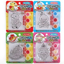 키드아이템 1000데코큐티세트 1p 색칠하기 글라스 아트, 단품