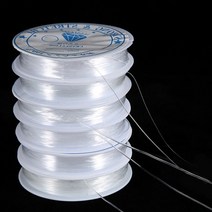 만들기 줄 탄성 재료 DD-11783 반지 공예 팔찌 비즈 우레탄, 1.0, 1개