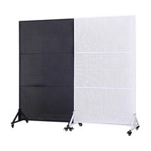 타공 진열대 양국 휴대폰 매장 편의점 이동식 판매대, 상세 페이지 참고, 50x150cm 흰색 후크20개포함