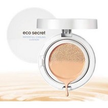 일본직발송 6. ECO SECRET 에코 시크릿 워터풀 쿨링 쿠션 (01 라이트 베이지) B08CBS7MDW, One Size, 01 라이트 베이지