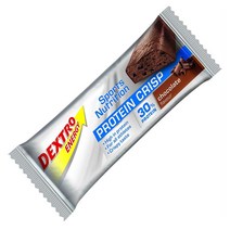 Dextro Energy 덱스트로에너지 [독일발송] 스포츠 뉴트리션 프로틴 크리스피 초콜릿 에너지 바 50g 4팩, 4개, 4개
