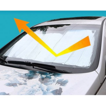 은박 자동차 앞유리 전면 햇빛가리개/ 전면유리 차량