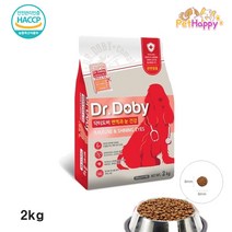 닥터도비 면역과눈건강 2kg 강아지 애견 반려견 사료
