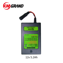 국산 12v 11.1v 5.2Ah 리튬 이온 충전 분무기 배터리