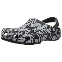 [클록스] 샌들 클래식 그래픽 2.0 크로그 Light GreyBlack 23 cm