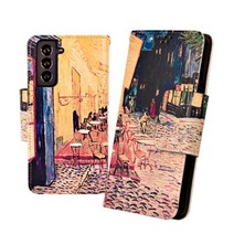 기타 바보사랑[아이콘팜]아이콘 Fuerte 명화 다이어리 갤럭시노트8(N950), 밤의카페테라스