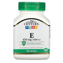 21 센츄리 비타민 E 토코페롤 450 mg 1000IU 55 소프트젤