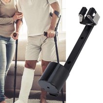 휠체어 지팡이 지원 휴대용 경량 철 소재 지팡이 액세서리 이동성 스쿠터 워커, 없음