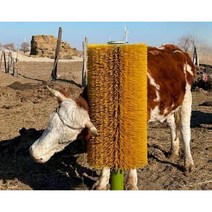 소 암소 바디 브러시 카우 롤러 가려움증 마사지 긁는 솔 축사, 길이 800 x 안쪽 114 x 외부 500