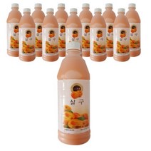 청솔 살구 음료, 835ml, 24개