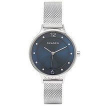 스카겐 시계 skagen skw2307 anita 아니타 레이디스 손목시계 시계 블루실버 병행 수입품