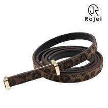 로제이 호피 정장 여자벨트 RLG072 BR