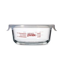 [KT알파쇼핑]코렐 파이렉스 계량 저장용기 원형 380ml