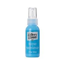 Plaid 갤러리 스테인 글라스 펜 2oz 색상선택 글라스 데코 스테인글라스 물감, 27 Blue Diamond