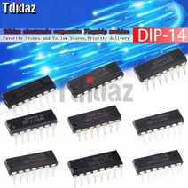10PCS SN74LS00N DIP 74LS02N 74LS04 DIP-14 HD74LS08P SN74LS10N SN74LS20N SN74LS32N SN74LS47N 74LS48, 07 SN74LS32N