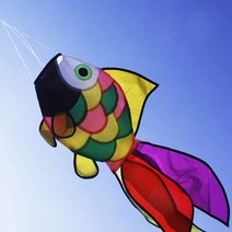 독수리연 연날리기 성인연 1 pc 레인보우 물고기 연 windsock 야외 정원 장식
