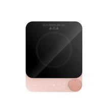 1구인덕션 샤오미youpin Tokit 가정용 냉각 팬 인덕션 쿠커16mm 두께 초박형 100W 초저전력 노트북, 01 빨간