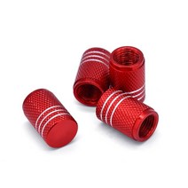 Can-Am DS250 아웃 랜더 레니게이드 1000 CNC 알루미늄 ATV 휠 타이어 밸브 캡 커버, 03 Red 2