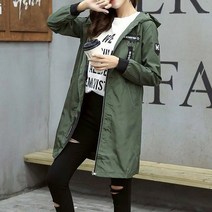 여성 야상 자켓 집업 후드 점퍼 캐주얼 항공점퍼