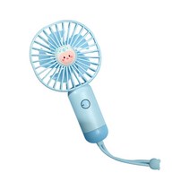 다렌 USB 모기퇴치 미니 손선풍기 휴대용 손선풍기, 4-8h지속사용가능, 블루