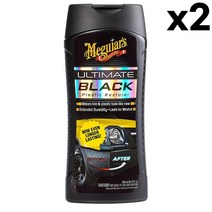 맥과이어스 울티메이트 블랙 플라스틱 복원제 355ml 2팩 Meguiars Ultimate Black Plastic Restorer