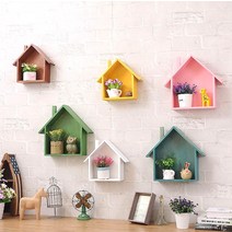 무료배송/홈데코 원목 선반 /북유럽선반 예쁜선반 원목선반장, 홈데코 원목 선반 옐로우 대형