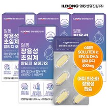 [일동생활건강] [일동] 장용성 초임계 알티지 오메가3 30캡슐x4개(4개월), 상세 설명 참조, 상세 설명 참조, 상세 설명 참조