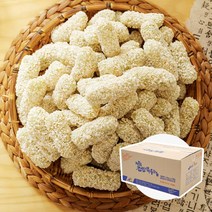 전통방식 국내산 찹쌀 촉촉한 한과 유과 선물세트, 쑥유과 1.5kg 3개입