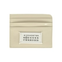 기타 [명품]마르지엘라 22FW 넘버 로고 카드지갑 크림화이트 S56U..