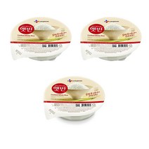 햇반 백미밥, 210g, 3개