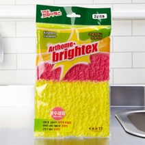 아트홈브라이텍스 광수세미 2Pcs 고급 수세미 주방 수세비 부드러운 수세미 흡집없는 수세미