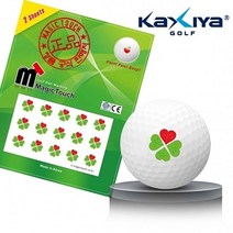 쭈bapha_카시야 골프공 스티커 매직터치 네잎클로버 악세사리 마킹 볼마커 데코♥LtMS, ♥myside!