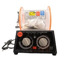 악세사리그라인더 세공기 Kt6808 로터리 텀블러 쥬얼리 폴리셔 골드 표면 피니셔 목걸이 폴리싱 머신 버니 싱 클리닝 모터, [03] 240v