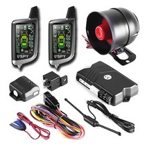 북미원격시동 자동차원격시동 신차검수 스타터 lcd 디스플레이 양방향 알람 자동 엔진 중지 중앙 잠금 자동 점화 이모빌라이저, 없음