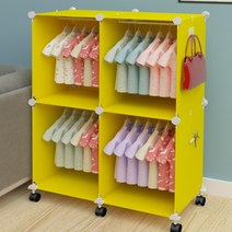 강아지 옷장 반려견 애견 고양이 헹거 가구 수납장 이동식 다층 조립식, 5 22cm 나무 옷걸이 (XS-2XL가능), 바퀴가 있는 전면 및 후면 깊이 35cm