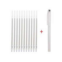 패브릭마카 캘리그라피독학 페브릭 마커 섬유용펜 에코백 water soluble refill water erasable pen auto 사라지는 노트 펜 패브릭 diy 2, 은