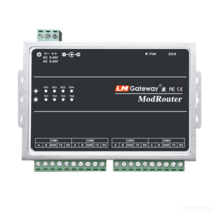 Modbus 라우터 ModbusRTU to modbbustcp 프로토콜 투명 전송 4 x RS485 10/100 Mbps 이더넷 포트