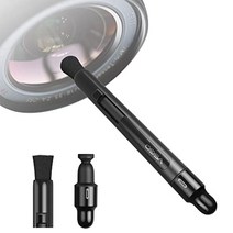캐논 니콘 펜탁스 소니 디지털 카메라 청소 ar vr 안경 청소 펜과 호환되는 vsgo v-p03e 렌즈 클리너 펜 전원 스위치 렌즈 청소 펜 2pcs 교체 탄소 팁
