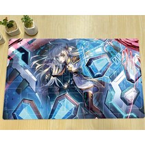 유희왕플레이매트 YuGiOh스카이 스트라이커 에이스시즈쿠 매트 TCG CCG 보드 트레이딩 카드 커스텀 마우스 패드 고무 데스크 존 백 60x35cm, [02] QW0060309A