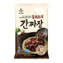 CJ 면요리 중화요리간짜장 2인분 간편요리 630g, 1세트