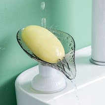 1+1 물빠짐좋은 흡착식 비누받침대, 블루