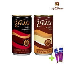 칸타타 프리미엄라떼 175ml 15캔 + 스위트아메리카노 175ml 15캔 / 총30캔 (사은품 이디야 스페셜에디션 2T)