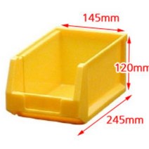 튼튼한 부품 공구 박스 2호 연장정리 부속함 볼트상자, 1개