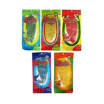 메가 PG 멕시칸 슬랩 롤리팝 캔디 50개 번들 5가지 맛 트로피컬 수박 망고 그린 블루 타마린드 Tik Tok Inspired