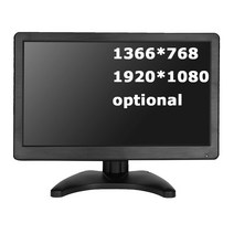포터블모니터 4k FHD 휴대용 모니터 11.6 12 인치 1366x768 1920x1080 hdmi tft lcd 화면 미니 hd 컬러 디스플레이 내장 스피커, usb의 hdmi vga bnc