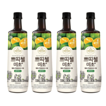 쁘띠첼 미초 깔라만시 900ml 4개묶음 무료배송/홍초/흑초/식초음료/다이어트음료, 4개