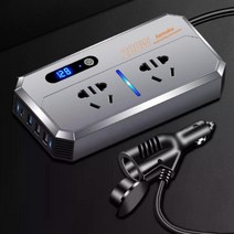 소켓 인버터 충전 변환기 시거잭 220V 주행중 충전기, 200W 12V 220V