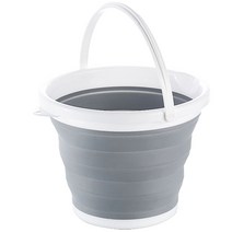 민스리빙 다용도 접이물통 폴딩 세차버킷, 5L, 3개